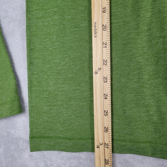 Life is Good Men's Shirt S Long Sleeve Dive In Green Classic Fit Size Small - Picture 4 of 8